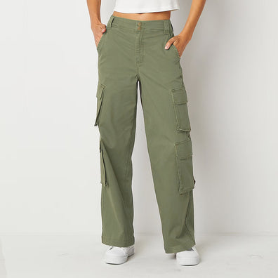 LADIES B-GRADE STRAIGH CARGO TROUSER -ARI.ZONA